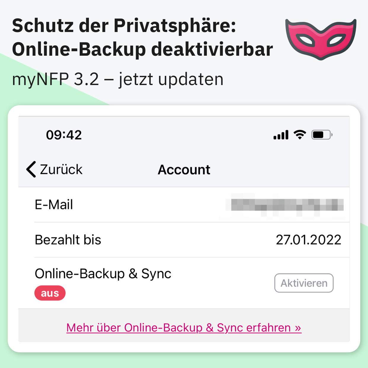 myNFP 3.2.0 Screenshot